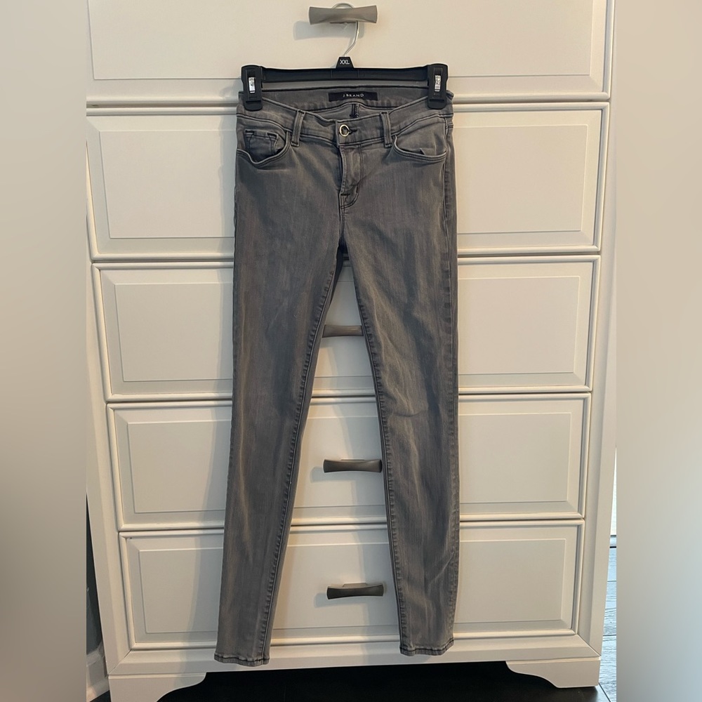 J Brand skinny stretch jeans- onyx